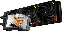 Система водяного охлаждения Thermalright Wonder Vision 360 UB ARGB Soc-AM5/AM4/1200/1700/1851 черный 4-pin 28.1dB Al LCD Ret (W-VISION-UB-360-BL-ARGB)