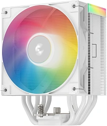 Устройство охлаждения(кулер) Deepcool AG500 Wh V2 ARGB Soc-AM5/AM4/1200/1700/1851 белый 4-pin 29.4dB Al+Cu 240W 857gr Ret (R-AG500-WHAMMN-GJD)
