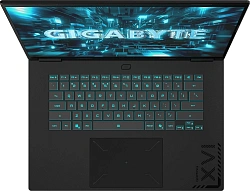 Ноутбук Gigabyte GAMING A16 PRO GA6DH Core 7 240H 32Gb SSD1Tb NVIDIA GeForce RTX5080 16Gb 16" IPS WUXGA (2560x1600) без ОС black WiFi BT Cam (DYHG5KZCC4SD)