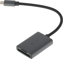 Устройство чтения карт памяти USB Type-C TP-Link UA430C серый
