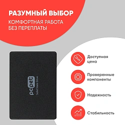 Накопитель SSD PC Pet SATA-III 4TB PCPS004T2 2.5" OEM