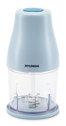 Измельчитель электрический Hyundai HYC-P3118 0.8л. 300Вт голубой/синий