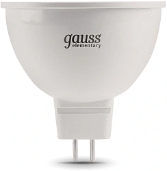 Лампа светодиодная Gauss Elementary 13531 11Вт цок.:GU5.3 софит 180B св.свеч.бел.хол. MR16 (упак.:1шт)