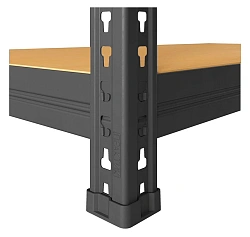 Стеллаж Практик SBL 180KD пол.:5 разборная 1803x1200x450мм антрацит (S24499375509)