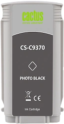 Картридж струйный Cactus CS-C9370 №72 фото черный (130мл) для HP DJ T610/T620/T770/T1100/T1100/T1120/T1200 с чипом