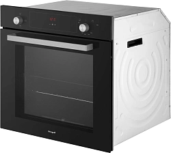 Духовой шкаф Газовый Weissgauff WGO 706 D черное стекло