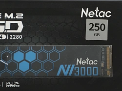 Накопитель SSD Netac PCIe 3.0 x4 250GB NT01NV3000-250-E4X NV3000 M.2 2280