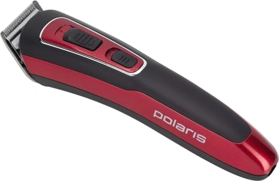 Машинка для стрижки Polaris PHC 3019RC Retro красный/черный (насадок в компл:9шт)