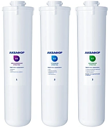 Картридж Аквафор К5-К2-К7 для проточных фильтров (упак.:3шт)