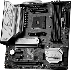Материнская плата MSI MAG B550M MORTAR MAX WIFI Soc-AM4 AMD B550 4xDDR4 mATX AC`97 8ch(7.1) 2.5Gg RAID+HDMI+DP