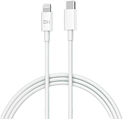 Кабель ZMI AL856 USB Type-C (m)-Lightning (m) 1.5м белый коробка (упак.:1шт)