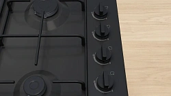Газовая варочная поверхность Bosch PBP6C6K80Q черный
