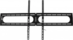 Кронштейн для телевизора Hama 00220843 черный 37"-120" макс.100кг настенный фиксированный