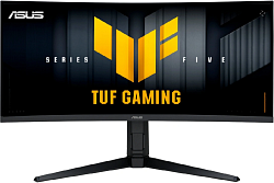 Монитор Asus 34" VG34WQML5A черный VA LED 1ms 21:9 HDMI M/M матовая HAS 4000:1 400cd 178гр/178гр 3440x1440 250Hz DP UW USB 8.1кг