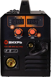 Сварочный полуавтомат Вихрь ИСА-180 MIG PRO инвертор MIG-MAG/FCAW/MMA/Lift TIG 4.8кВт