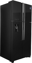 Холодильник Hitachi R-W660PUC7 GGR 2-хкамерн. серый стекло инвертер