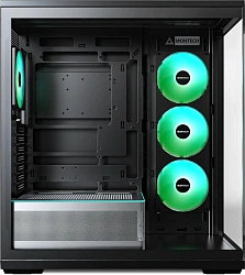 Корпус Montech TG3 черный без БП ATX 8x120mm 4x140mm 2xUSB3.0 audio bott PSU
