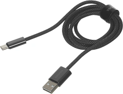 Кабель Romoss CB3038 6958377525951 ver2.0 USB (m)-USB Type-C (m) 1.2м черный
