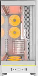 Корпус Montech HS02 Pro белый без БП ATX 8x120mm 2xUSB3.0 audio
