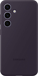 Чехол (клип-кейс) Samsung для Samsung Galaxy S24 Silicone Case S24 темно-фиолетовый (EF-PS921TEEGRU)