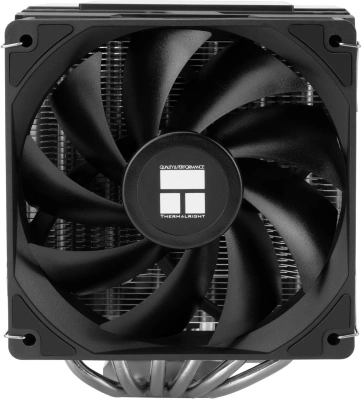 Устройство охлаждения(кулер) Thermalright Peerless Assassin 120 Digital Soc-AM5/AM4/1200/1700/1851 черный 4-pin 25.6dB Al+Cu LCD Ret (PA120-DIGITAL-BL)