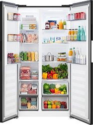 Холодильник Weissgauff WSBS 550 Built-in NoFrost Inverter 2-хкамерн. черный