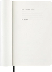 Еженедельник Moleskine CLASSIC SOFT WKNT Large 130х210мм 144стр. мягкая обложка черный