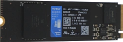 Накопитель SSD WD PCIe 4.0 x4 500GB WDS500G4B0E SN5000 Blue M.2 2280