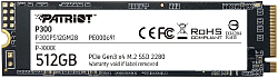 Накопитель SSD Patriot PCIe 3.0 x4 512GB P300P512GM28 P300 M.2 2280