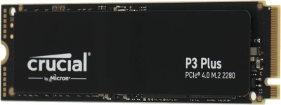 Накопитель SSD Crucial PCIe 4.0 x4 4TB CT4000P3PSSD8 P3 Plus M.2 2280