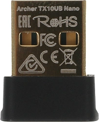 Сетевой адаптер Wi-Fi + Bluetooth TP-Link Archer TX10UB Nano AX900 USB 2.0 (ант.внутр.)