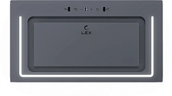 Вытяжка встраиваемая Lex Nova 600 Inverter GR серый управление: сенсорное (1 мотор)