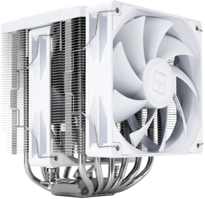 Устройство охлаждения(кулер) Thermalright Peerless Assassin 120 Digital Soc-AM5/AM4/1200/1700/1851 белый 4-pin 25.6dB Al+Cu LCD Ret (PA120-DIGITAL-WH)