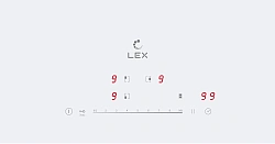 Индукционная варочная поверхность Lex EVI 631A WH белый