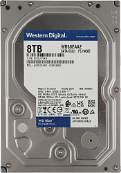 Жесткий диск WD SATA-III 8TB WD80EAAZ Desktop Blue (5640rpm) 256Mb 3.5"