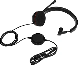 Наушники с микрофоном Jabra Evolve 20 черный накладные USB оголовье (4993-823-169)