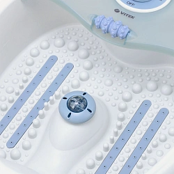 Гидромассажная ванночка для ног Vitek 1381-VT-02 белый/синий