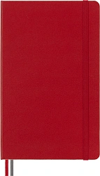Блокнот Moleskine CLASSIC EXPENDED QP060EXPF2 Large 130х210мм 400стр. линейка твердая обложка красный