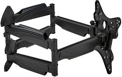 Кронштейн для телевизора Arm Media COBRA-45 new черный 22"-65" макс.45кг настенный поворотно-выдвижной и наклонный