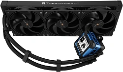 Система водяного охлаждения Thermalright Frozen Warframe Pro 360 Soc-AM5/AM4/1151/1200/2066/2011/1700 черный 4-pin 29.6dB Al LCD Ret (F-WFRAME-PRO-360-BL)