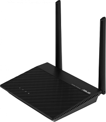 Роутер беспроводной Asus RT-N12E N300 10/100BASE-TX черный