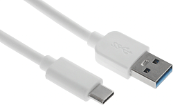 Кабель Buro BU-USB3.2-AC-3MW USB (m)-USB Type-C (m) 3м белый пакет