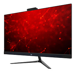 Моноблок IRU Агат 313 23.8" Full HD i3 10100 (3.6) 8Gb SSD512Gb UHDG 630 FreeDOS GbitEth WiFi BT 120W клавиатура мышь Cam черный 1920x1080