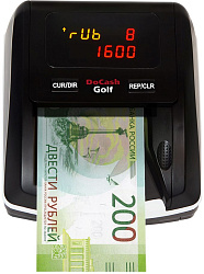 Детектор банкнот DoCash Golf автоматический АКБ (12953/29135)