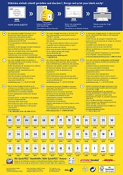 Этикетки Avery Zweckform 3660 A4 97x67.7мм 8шт на листе/70г/м2/100л./белый матовое самоклей. универсальная