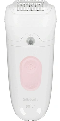 Эпилятор Braun SE5-000 скор.:2 насад.:1 от аккум. белый