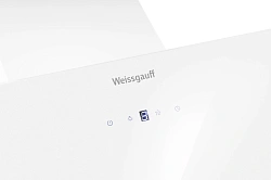 Вытяжка каминная Weissgauff Yota 600 Touch Glass белый управление: кнопочное (1 мотор)