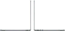 Ноутбук Apple MacBook Air A3113 M3 8 core 16Gb SSD512Gb/10 core GPU 13.6" Liquid Retina (2560x1664) macOS grey space WiFi BT Cam (MXCR3HN/A)