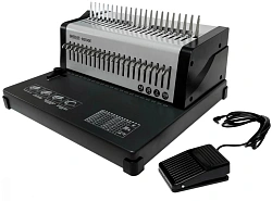 Переплетчик Office Kit B2130E A4/перф.35л.сшив/макс.500л./пластик.пруж. (6-51мм)/электр.