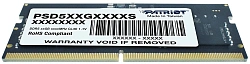 Память DDR5 16GB 5200MHz Patriot PSD516G520081S Signature RTL PC5-41600 CL42 SO-DIMM 262-pin 1.1В single rank Ret